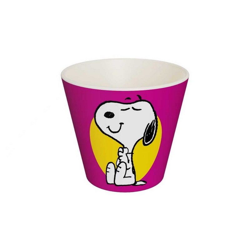 Tazza Espresso Snoopy Be Nice 90 ml Magenta QUY CUP