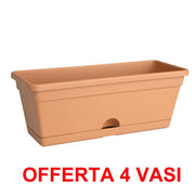 OFFERTA 4 FIORIERA GREEN BASICS TROUGH MINI 30CM MILD TERRA