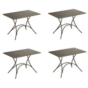 OFFERTA 4 TAVOLI RETTANGOLARE PIGALLE 118X76 COLORE A SCELTA