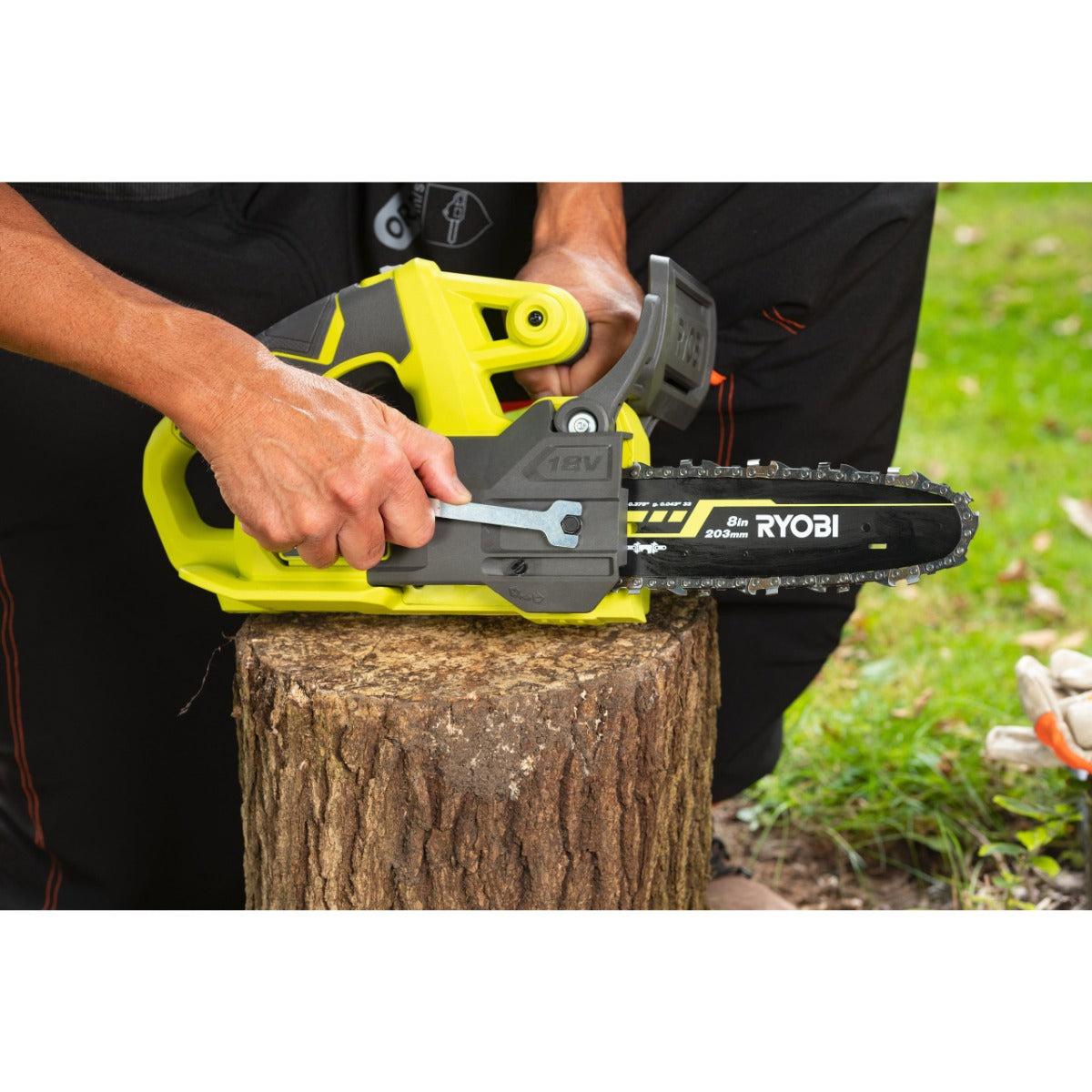 ELETTROSEGA COMPATTA 18V BARRA 20CM A BATTERIA RY18CS20A-0