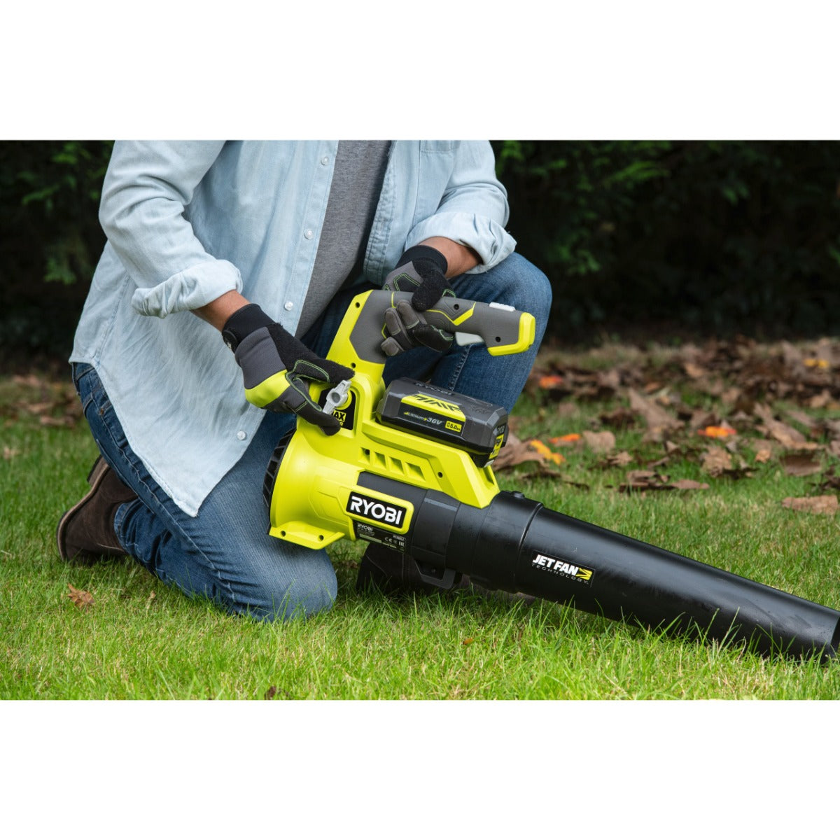 SOFFIATORE 36V JET-BLOWER A BATTERIA (NON INCLUSA)