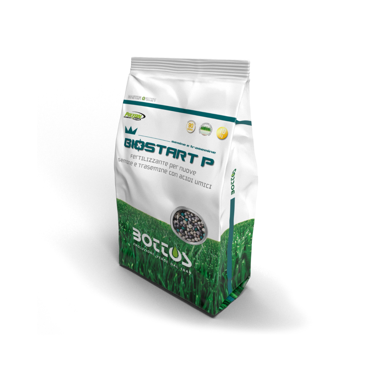 FERTILIZZANTE BIOSTART 10KG 12-20-5 MASTER GREEN