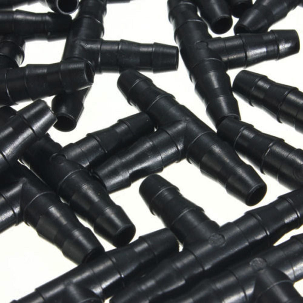 CONNETTORE A T PER TUBO DA 4 MM