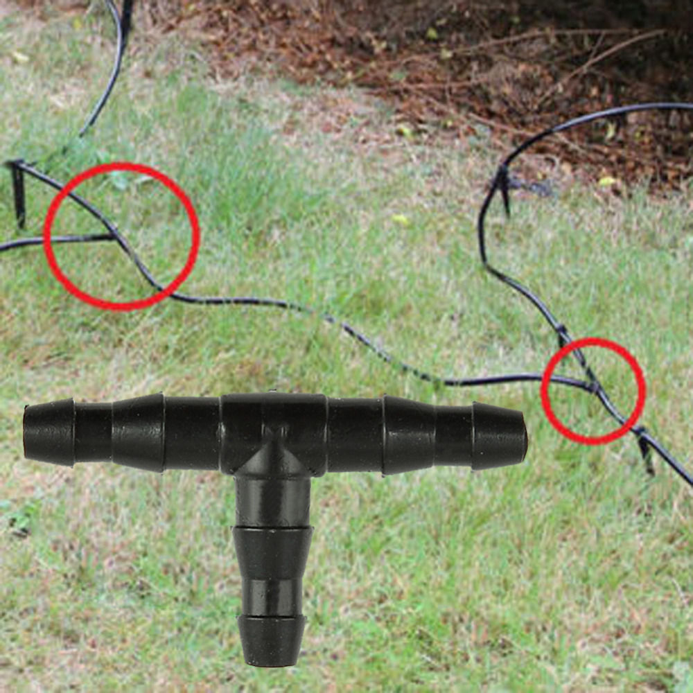 CONNETTORE A T PER TUBO DA 4 MM