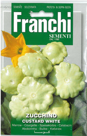 SEMI ZUCCHINO CUSTARD WHITE DOPPIA BUSTA