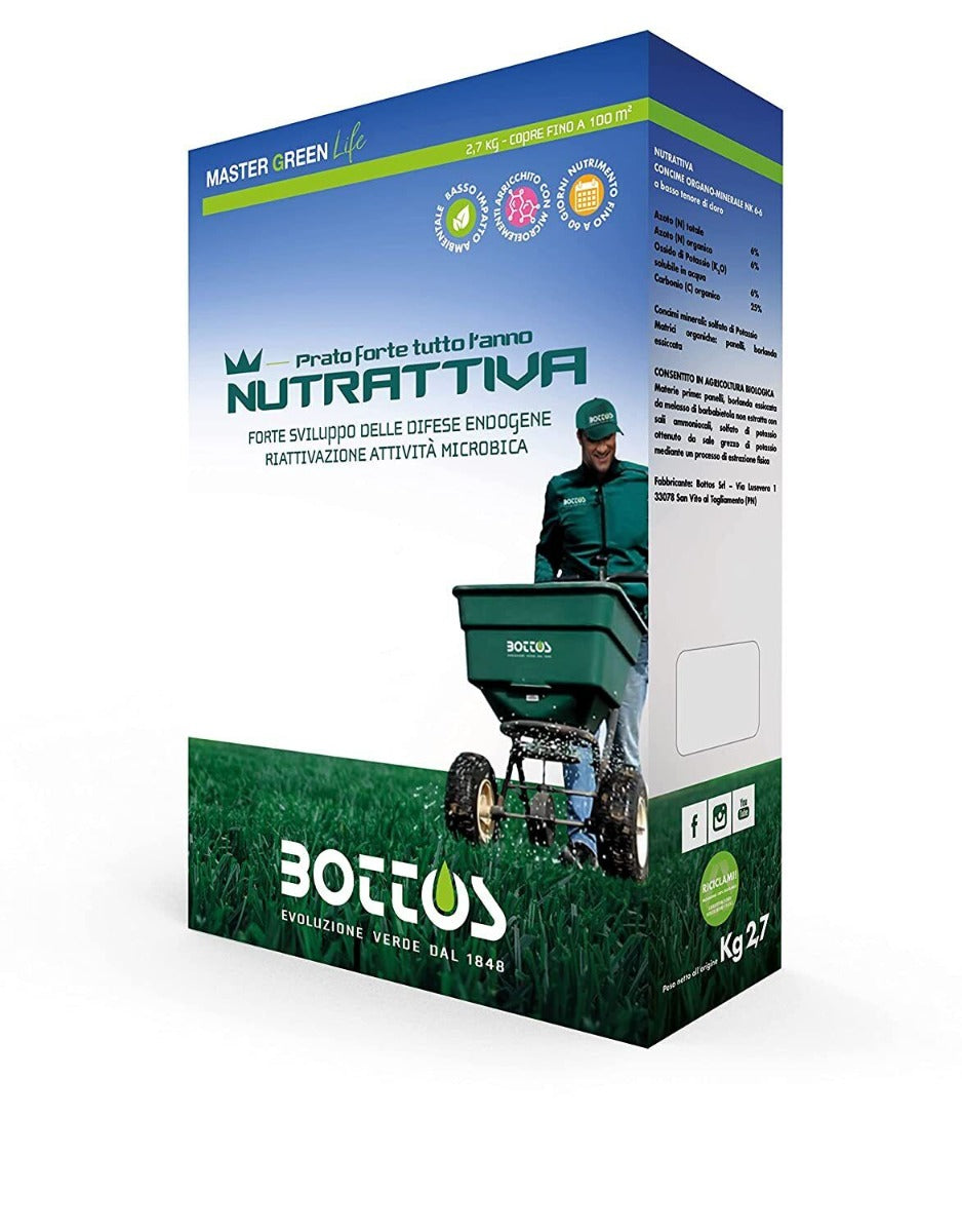 CONCIME PER PRATO NUTRATTIVA 5-0-7 2.7KG