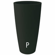 VASO TONDO STYLE DIAM.38XH.85CM ANTRACITE