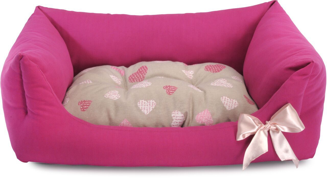 CUCCIA PETIT SOFA 60X40X22 FABOTEX ROSA/AZZURRA A SCELTA