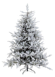 ALBERO DI NATALE INNEVATO BERNINA H270CM