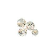 PIATTI DECORATIVI DA PARETE AMELIA, SET 4 PZ