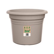 Vaso Rotondo Mediterran Cilindro D20 Taupe florus