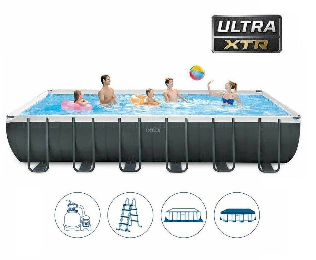 PISCINA ULTRA FRAME CM 732X366X132  + POMPA FILTRO A SABBIA