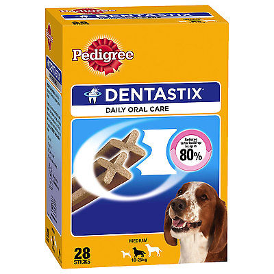 PEDIGREE DENTASTIX MULTIPACK PER CANI DI TAGLIA MEDIA 28 PEZZI