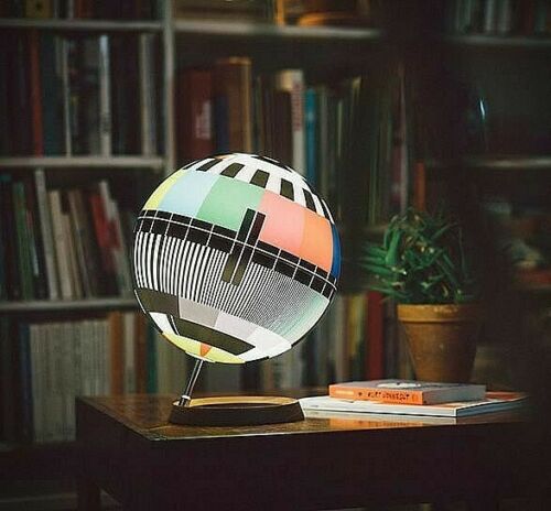 MAPPAMONDO GLOBO LUMINOSO 30 CM MONO LAMP EU230V