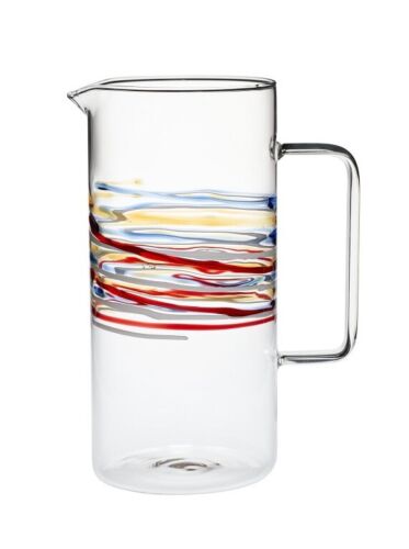 CARNIVAL BROCCA CON MANICO 1300 ML IN VETRO BOROSILICATO