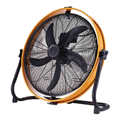 YELLOW CIRCLE 60 - VENTILATORE DA TERRA 60CM 5 PALE
