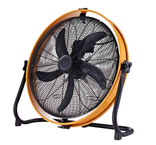 YELLOW CIRCLE 60 - VENTILATORE DA TERRA 60CM 5 PALE