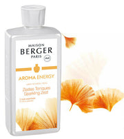 FRAGRANZA PER LAMPADA CATALITICA AROMA ENERGY ZESTES TONIQUES 500 ML LAMPE BERGER