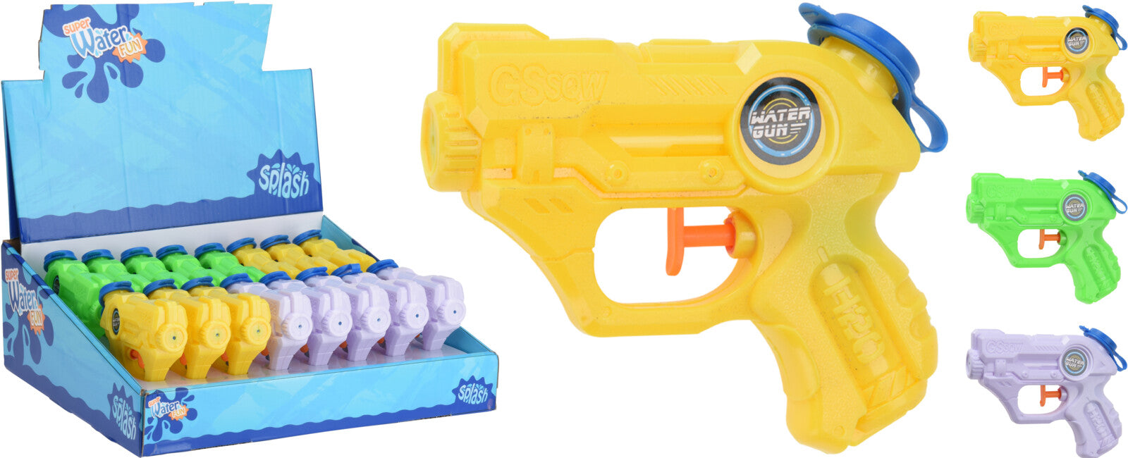 PISTOLA AD ACQUA COLORE ASSORTITO