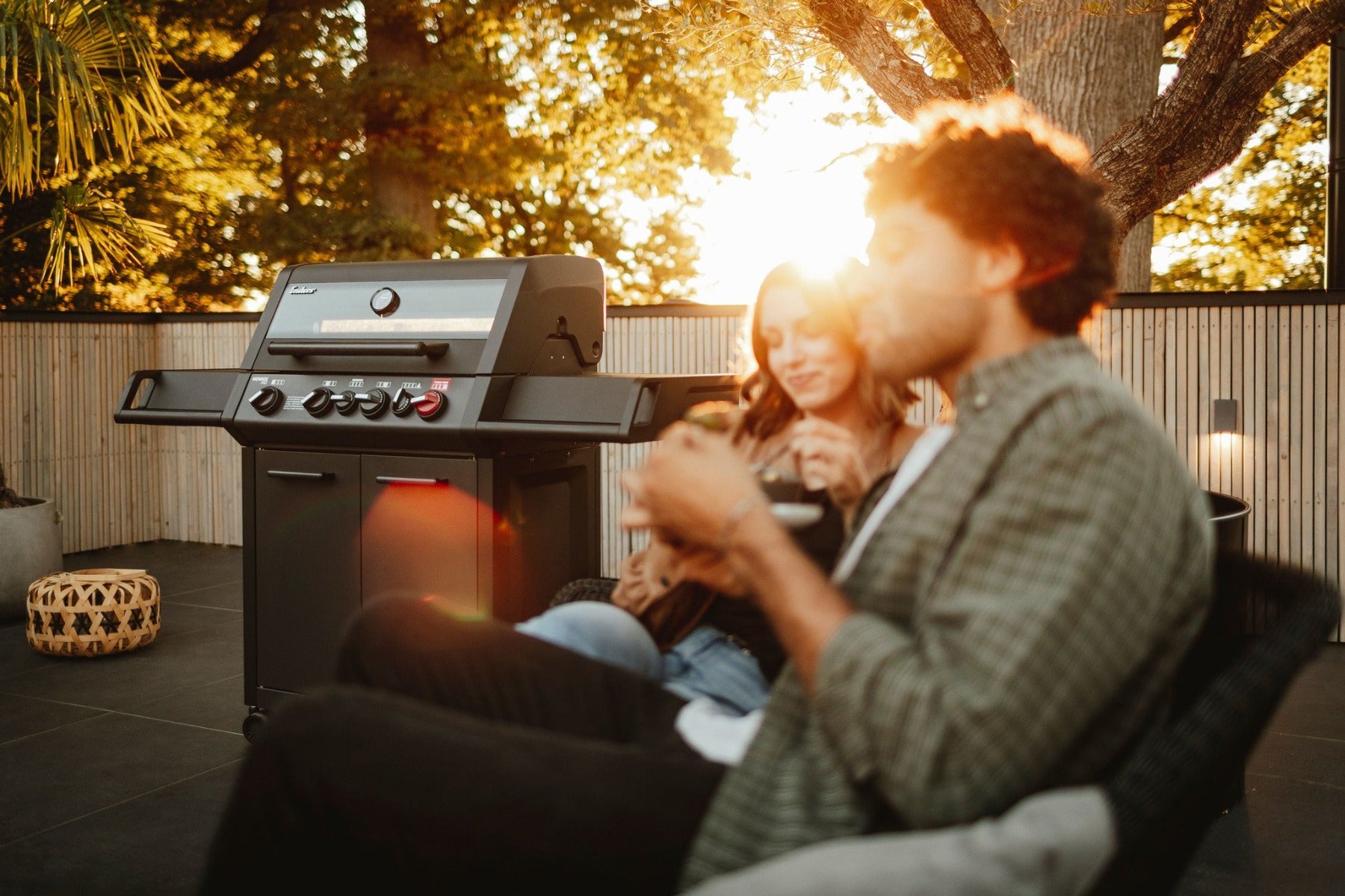 BARBECUE A GAS MONROE PRO 4SIK TURBO SHADOW