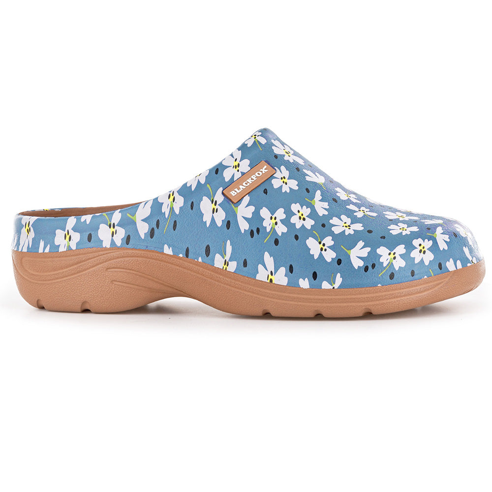 CIABATTE SABOT TAGLIA 40 BLU MARJOLAINE
