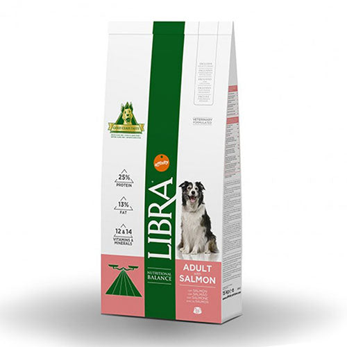 SACCO CROCCHETTE CANE ADULTO SALMONE 12 KG