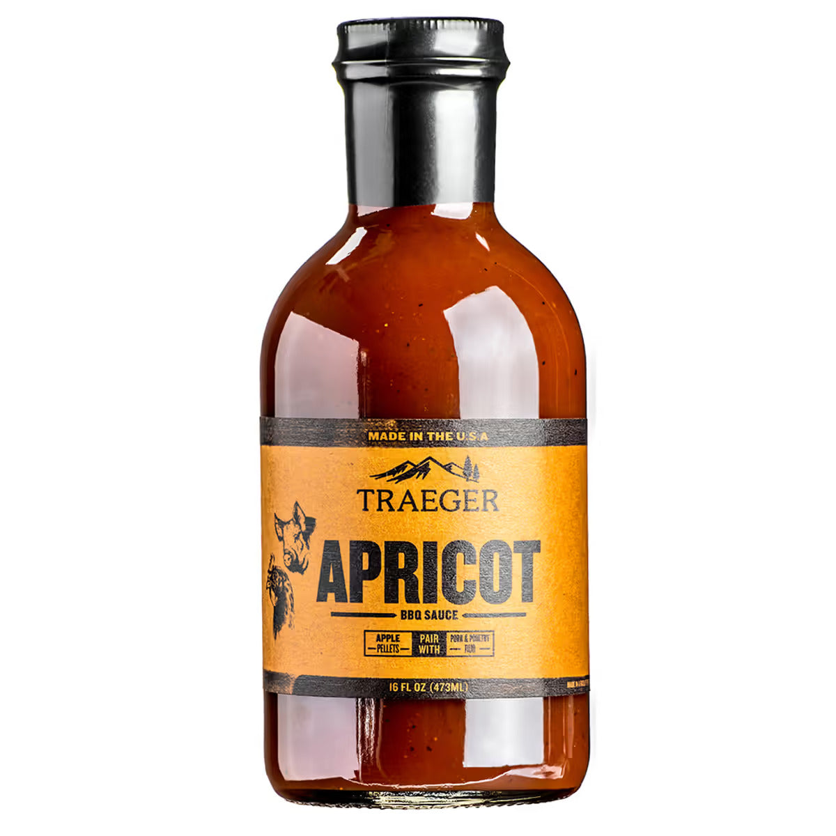 SALSA BARBECUE APRICOT A BASE DI ALBICOCCA 473 ML