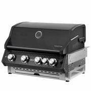 Barbecue S-410 PRO a Gas da Incasso 81.4x31x54cm Nero SANTOS