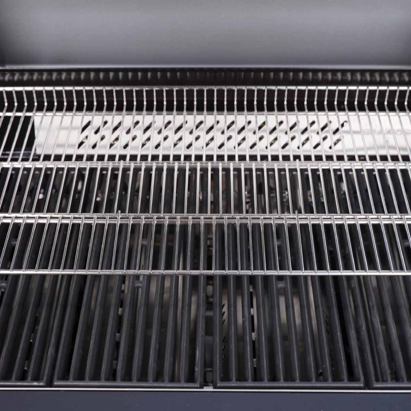 Barbecue S-410 PRO a Gas da Incasso 81.4x31x54cm Nero SANTOS