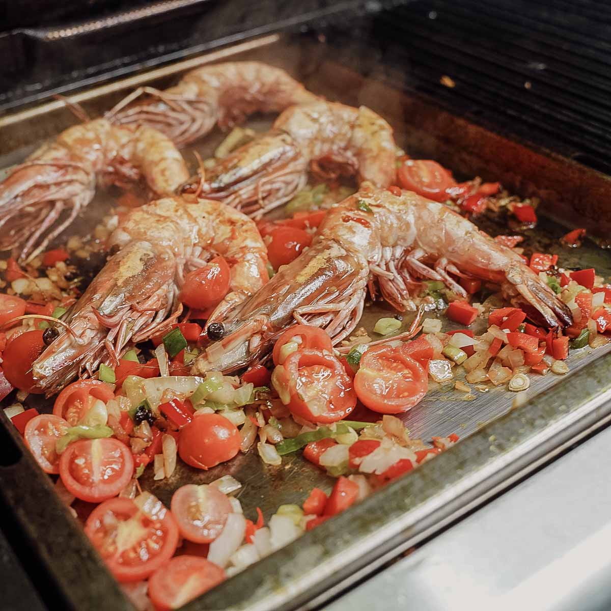 Plancha Einsatzpfanne per Barbecue 37,7 x 42,8 x 4 cm Acciaio Inox SANTOS
