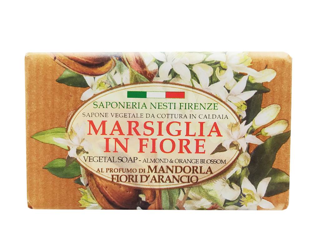 SAPONE DI MARSIGLIA VEGETALE "IN FIORE" VARIETA' ASSORTITA