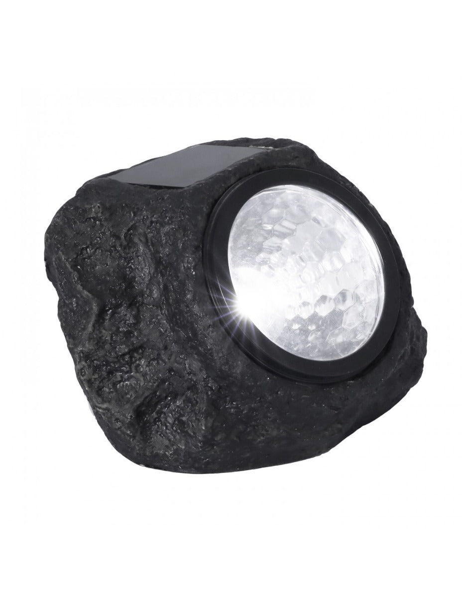 SASSO SOLARE 3 LED DA GIARDINO