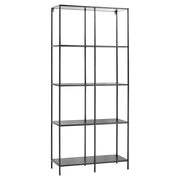 SCAFFALE DA PARETE 4 RIPIANI 78X30X170CM