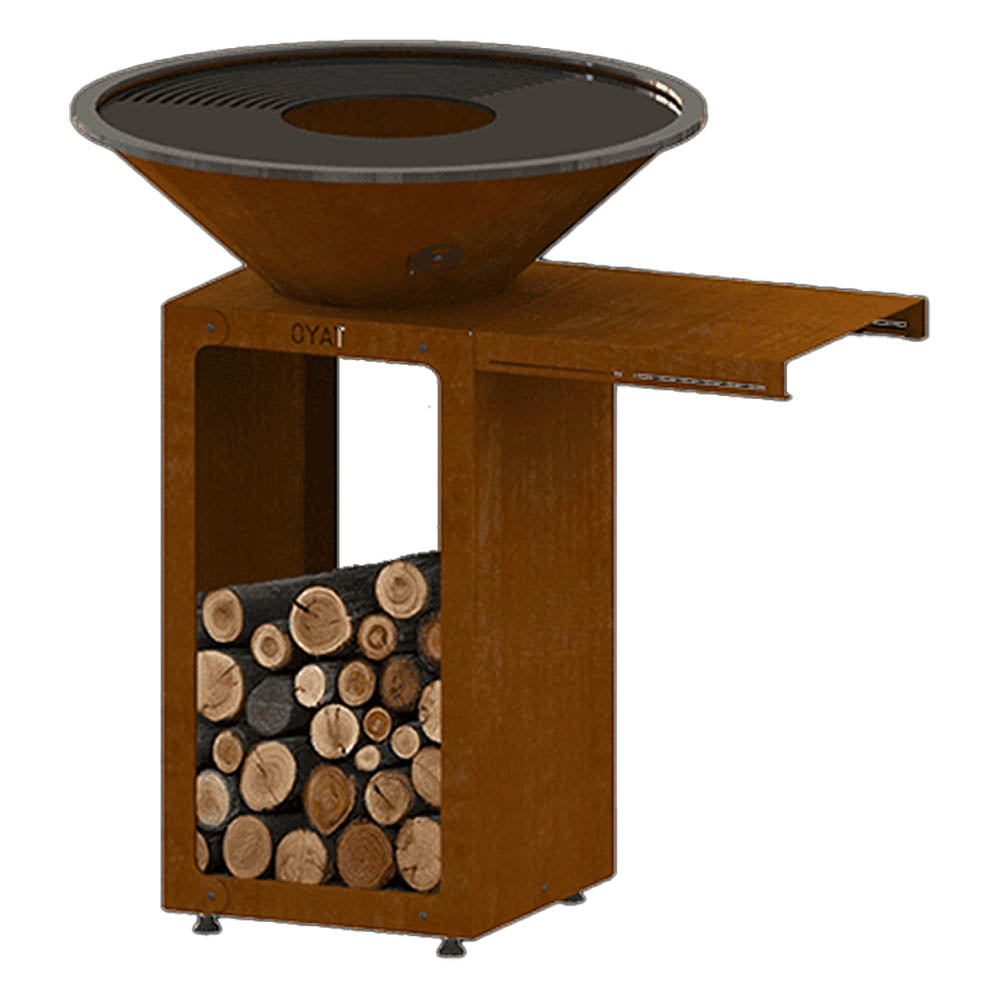 SCAFFALE PER BBQ B.B.O. Ø78 e 88CM COGNAC