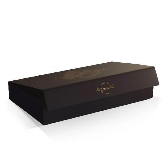 SCATOLA MAGNETICA PRALINE BASE LATTE E FONDENTE MISTE 500GR