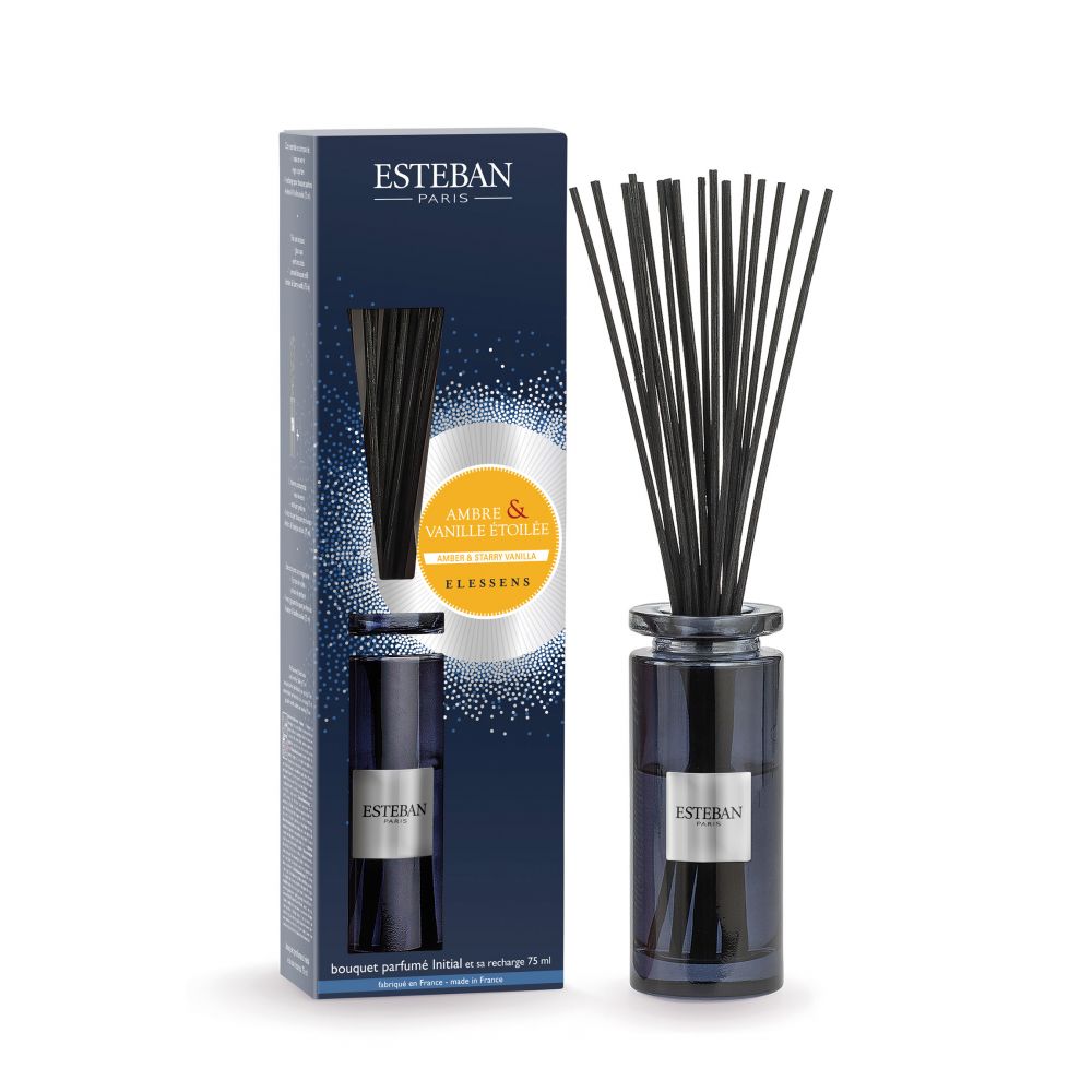 DIFFUSORE A BASTONCINO BOUQUET 75ML AMBRE& STARRY VANILLE