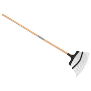 SCOPA PER ERBA E FOGLIE CON MANICO 135CM