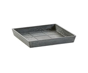 SOTTOVASO QUADRATO ROTTERDAM GRIGIO 18CM