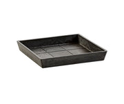 SOTTOVASO QUADRATO ROTTERDAM GRIGIO SCURO 18CM