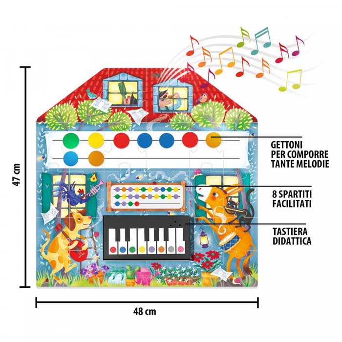 LA MIA PRIMA SCUOLA DI MUSICA - PER BAMBINI ETA' 3-6