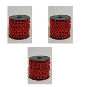 OFFERTA 3 GHIRLANDE NATALIZIA 8MM X 10 MT ROSSO