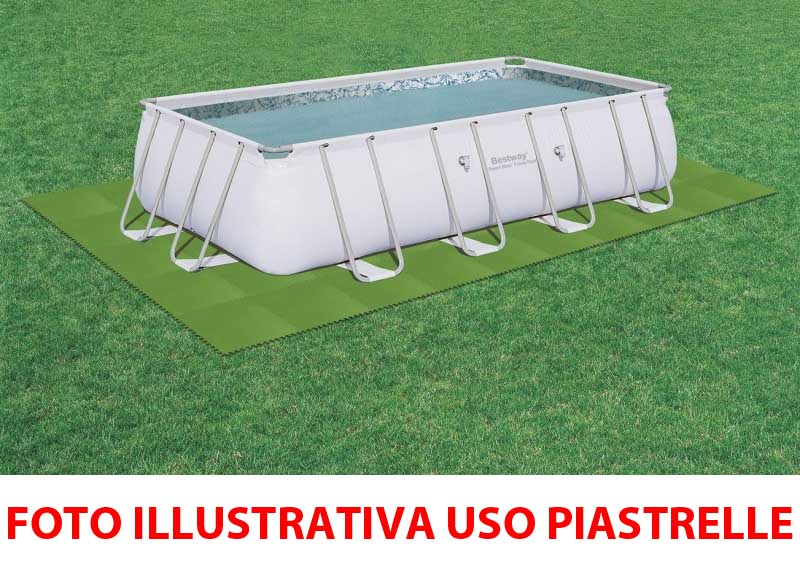OFFERTA 40 PIASTRELLE VERDI FONDO PISCINA