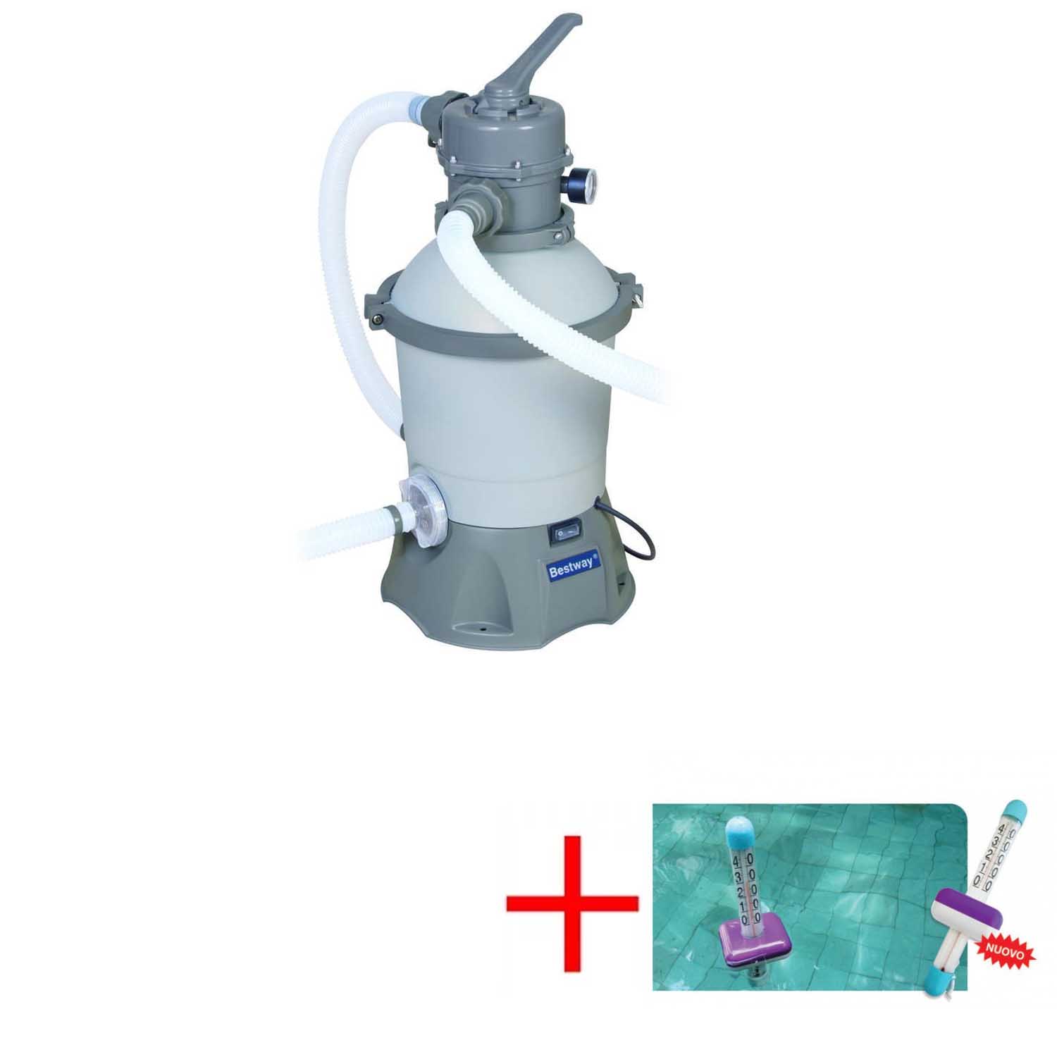 OFFERTA FILTRO A SABBIA FLOWCLEAR 2006 LT/ORA + DOSATORE