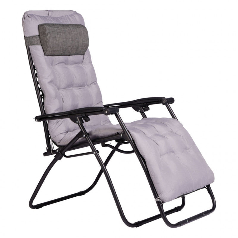 SDRAIO RELAX CON CUSCINO GRIGIO ENRICO COVERI