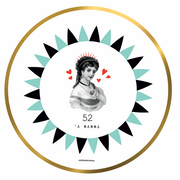 TOVAGLIETTA LA SMORFIA NAPOLETANA 52 A' MAMMA DIAM.39CM