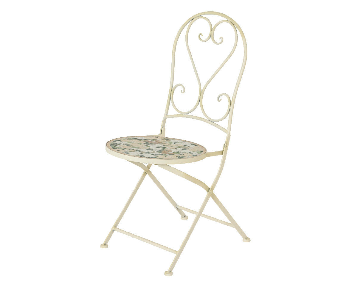 OFFERTA TAVOLO BISTRO GENEVA 58X76CM CON DUE SEDIE 39X50X93CM MOSAICO