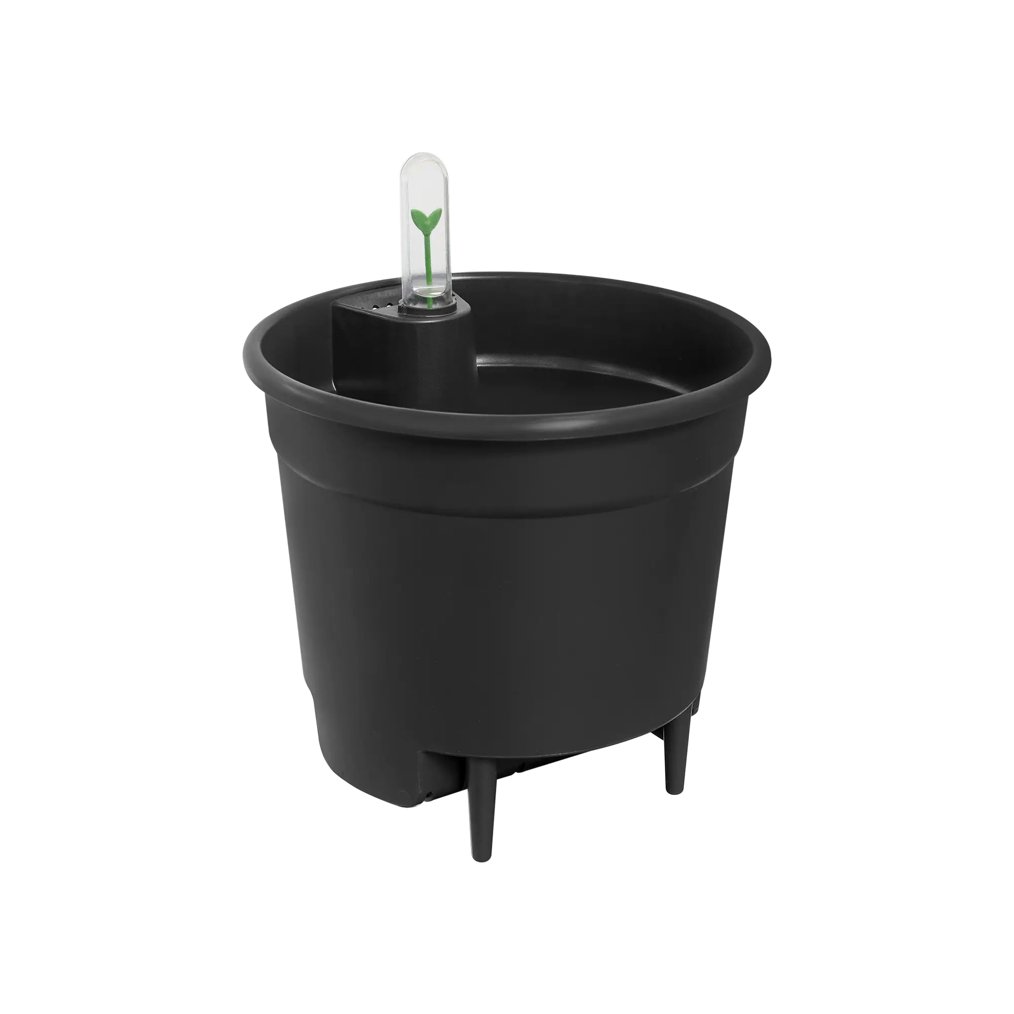 Vaso Inserto Auto-Irrigante D 15 x H 12 cm Nero ELHO