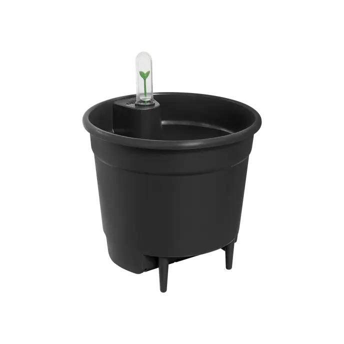 Vaso Inserto autoirrigante D 13 x H 12 cm Living Black ELHO