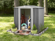 BOX DA GIARDINO SELMONT SMALL IN METALLO 194X151X177 CM