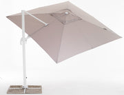OMBRELLONE RETRATTILE/ORIENTABILE/INCLINABILE LATERALMENTE SENSO SHAKE 3x3 GRIGIO